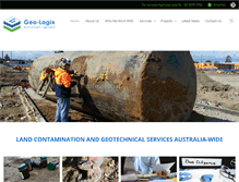 Tablet Screenshot of geo-logix.com.au